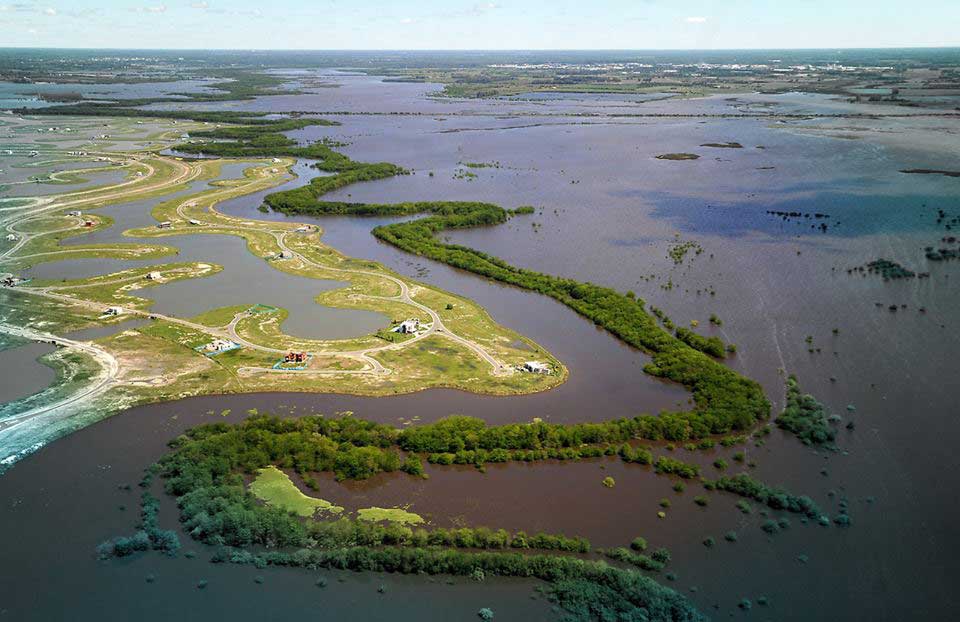 Delta inundación