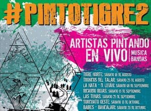 Pintó Tigre 2 @ Puente la Inmaculada Concepción  | Los Troncos del Talar | Buenos Aires | Argentina