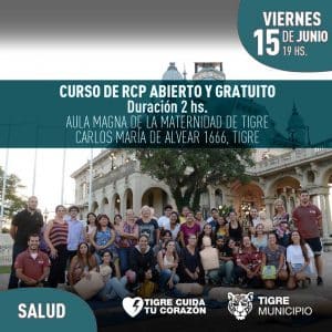 Curso de RCP @ Aula Magna de la Maternidad de Tigre | Tigre | Buenos Aires | Argentina
