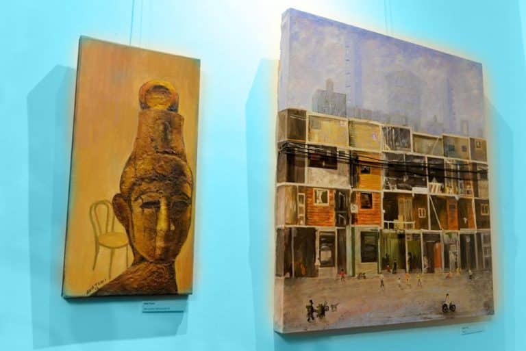Exhibición de antiguas fotografías y pinturas de la ciudad de San Fernando
